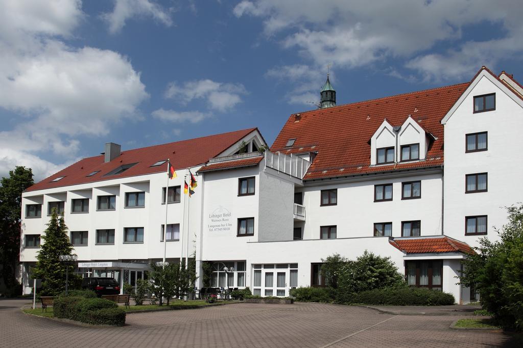 Lobinger Hotel Weisses Ross Langenau Exterior foto